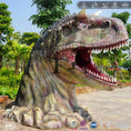 Cargar la imagen en la vista de la galería, MCSDINO Other Dinosaur Series FRP Dinosaur Head For Taking Photo-OTD002
