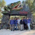 Bild in Galerie-Betrachter laden, MCSDINO Other Dinosaur Series Jurassic Park Gate Entry Dino Park-OTD032
