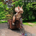 Load image into Gallery viewer, MCSDINO Other Dinosaur Series Small Dinosaur Tricycle Parade Float-OTD021
