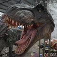 Load image into Gallery viewer, MCSDINO Other Dinosaur Series Wall Mounted T-Rex Head Bursting Dinosaur Head Statue-OTD001
