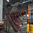 Charger l'image dans la visionneuse de la galerie, MCSDINO Other Dinosaur Series Wall Mounted T-Rex Head Bursting Dinosaur Head Statue-OTD001
