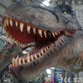 Cargar la imagen en la vista de la galería, MCSDINO Other Dinosaur Series Wall Mounted T-Rex Head Bursting Dinosaur Head Statue-OTD001

