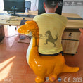Cargar la imagen en la vista de la galería, MCSDINO Other Dinosaur Series Yellow Dinosaur Office Computer Chair For Sale Dinochair-OTD023
