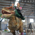 Carica l'immagine nel visualizzatore della galleria, MCSDINO Ride And Scooter 1 seat Jurassic Park the T-Rex Dinosaur Ride For Sale-RD002
