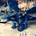 Load image into Gallery viewer, MCSDINO Ride And Scooter can be customized Kiddie Rides Toothless Dragon Rides -RD032
