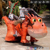 MCSDINO Ride And Scooter Coin Operated Dragon Amusement Ride Nightmare-RD038