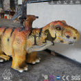 Load image into Gallery viewer, MCSDINO Ride And Scooter Coin Operated Electric Allosaurus Scooter-RD041
