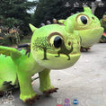 Load image into Gallery viewer, MCSDINO Ride And Scooter Coin Operated Hideous Zippleback Dragon Ride-RD036
