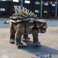 Cargar la imagen en la vista de la galería, MCSDINO Ride And Scooter Dinosaur Rides Walking Ankylosaur-RD013
