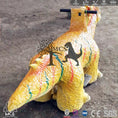 Load image into Gallery viewer, MCSDINO Ride And Scooter Fairground Ride Coin-operated Motorized Amargasaurus Scooter-RD040
