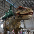 Cargar la imagen en la vista de la galería, MCSDINO Ride And Scooter Jurassic Park the T-Rex Dinosaur Ride For Sale-RD002
