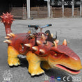 Cargar la imagen en la vista de la galería, MCSDINO Ride And Scooter Kids Dinosaur Scooter Ankylosaur Ride-RD016
