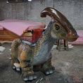 Load image into Gallery viewer, MCSDINO Ride And Scooter Parasaurolophus Scooter Electric Ride On-RD051
