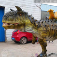Cargar la imagen en la vista de la galería, MCSDINO Ride And Scooter Party Rental Dinosaur Kiddie Ride Carnotaurus-RD029

