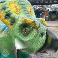 Carica l'immagine nel visualizzatore della galleria, MCSDINO Ride And Scooter Playground Dinosaur Kids Ride Protoceratops Scooter-RD017
