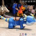 Carica l'immagine nel visualizzatore della galleria, MCSDINO Ride And Scooter Ride On Dragon Amusement Ride Nadder-RD034
