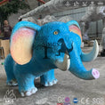 Load image into Gallery viewer, MCSDINO Ride And Scooter Ride-On Elephant Electric Animal scooter-RD043
