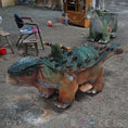 Bild in Galerie-Betrachter laden, MCSDINO Ride And Scooter Riding Ankylosaurus Dinosaur Scooter Amusement Equipment-RD047
