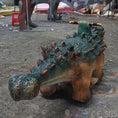Cargar la imagen en la vista de la galería, MCSDINO Ride And Scooter Riding Ankylosaurus Dinosaur Scooter Amusement Equipment-RD047
