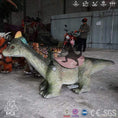 Load image into Gallery viewer, MCSDINO Ride And Scooter Riding Apatosaurus Dinosaur Scooter-RD048
