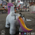 Load image into Gallery viewer, MCSDINO Ride And Scooter Riding Unicorn Scooter The Electric Unicorn Ride-RD042

