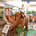 Cargar la imagen en la vista de la galería, MCSDINO Ride And Scooter Woolly Rhino Kiddie Amusement Rides-RD025
