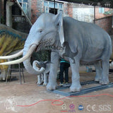 MCSDINO Robotic Animals Adult Moveable African Elephant Model