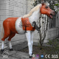 Load image into Gallery viewer, MCSDINO Robotic Animals Amusement Equipment Lifelike Robotic Horse Statue
