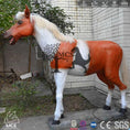 Bild in Galerie-Betrachter laden, MCSDINO Robotic Animals Amusement Equipment Lifelike Robotic Horse Statue
