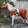 MCSDINO Robotic Animals Amusement Equipment Lifelike Robotic Horse Statue