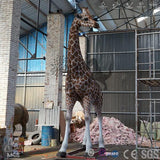 MCSDINO Robotic Animals Animal Statue Robotic Giraffe