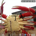 Cargar la imagen en la vista de la galería, MCSDINO Robotic Animals Animatronic Giant King Crab Model
