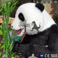 Carica l'immagine nel visualizzatore della galleria, MCSDINO Robotic Animals Artificial Robotic Panda Statue Party Decorations
