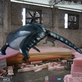 Carica l'immagine nel visualizzatore della galleria, MCSDINO Robotic Animals Blue Whale Model Hanging From Ceiling-MAB005
