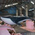Carica l'immagine nel visualizzatore della galleria, MCSDINO Robotic Animals Blue Whale Model Hanging From Ceiling-MAB005
