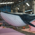 Charger l'image dans la visionneuse de la galerie, MCSDINO Robotic Animals Blue Whale Model Hanging From Ceiling-MAB005
