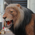 Bild in Galerie-Betrachter laden, MCSDINO Robotic Animals Giant Lion Animatronic Animal Model-MAL001B
