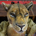 Charger l'image dans la visionneuse de la galerie, MCSDINO Robotic Animals Life Size Lion Head Model Wall Mount-MAL001-1
