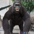 Carica l'immagine nel visualizzatore della galleria, MCSDINO Robotic Animals Lifelike Robotic Gorilla Animatronics Animal
