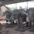 Carica l'immagine nel visualizzatore della galleria, MCSDINO Robotic Animals Moveable African Elephant Model
