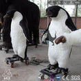 Load image into Gallery viewer, MCSDINO Robotic Animals Realistic Animatronic Penguin Family Models-MAP004
