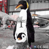 MCSDINO Robotic Animals Realistic Animatronic Penguin Family Models-MAP004