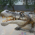 Load image into Gallery viewer, MCSDINO Robotic Animals Realistic Robotic Animal Crocodile Model
