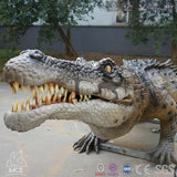 MCSDINO Robotic Animals Realistic Robotic Animal Crocodile Model