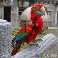 Bild in Galerie-Betrachter laden, MCSDINO Robotic Animals Robotic Parrot Model Animatronic Macaw
