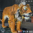 Load image into Gallery viewer, MCSDINO Robotic Animals Robotic Tiger Model Jungle Themed Decor
