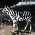 Charger l'image dans la visionneuse de la galerie, MCSDINO Robotic Animals Robotic Zebra Artificial Model
