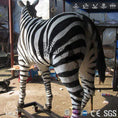Bild in Galerie-Betrachter laden, MCSDINO Robotic Animals Robotic Zebra Artificial Model
