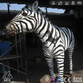 Carica l'immagine nel visualizzatore della galleria, MCSDINO Robotic Animals Robotic Zebra Artificial Model
