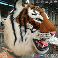 Cargar la imagen en la vista de la galería, MCSDINO Robotic Animals Wall Hanging Giant Animatronic Tiger Head
